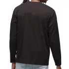 RE:COVERED X NFL Férfi kerek nyakú pulóver nagy NFL logóval, pamut szurkolói pulóver, MMNFL1192, Fekete Méret:M