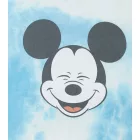 RE:fedett X Disney férfi póló  Mickey Mouse Print. pamut póló  Tie-Dye Look. kerek nyakú. sötét kék, kék Tie-Dye, vagy szürke. Méret: S