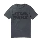 RE:fedett X Star Wars Csillagok Háborúja férfi póló  Skywalker Saga/R2D2 vagy The Empire Strikes vissza Print. pamut póló, nadrág-Sleeved Ing, sötét szürke. Méret: M