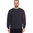 Kövek férfi alap Pulóver, modern pamut Pulóver, hosszú-sleeved Ing, 400gsm, sötét szürke Méret: S