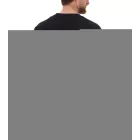 Kövek férfi alap Pulóver, modern pamut Pulóver, hosszú-sleeved Ing, 400gsm in sötét szürke, fekete vagy bézs Méret: S