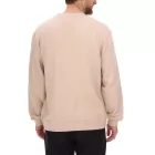 Kövek férfi alap Pulóver, modern pamut Pulóver, hosszú-sleeved Ing, 400gsm in sötét szürke, fekete vagy bézs Méret: XS