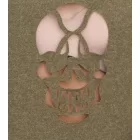 ROCKUPY Ariana női Tank Top  koponya Neckline, pamut Ing, Summer Top  Cutouts, 366326 Khaki Méret: M