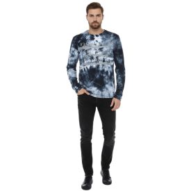   ROCKUPY férfi pamut Pulóver Made of Thin szövet, Everyday Pulóver 393823 szürke Méret: M