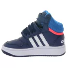 adidas Hoops Mid 3.0 AC Gyerek Retro Toddler Sneaker Lányoknak és Fiúknak Babacipő GW0406 Sötétkék Méret:22