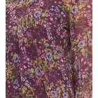 Aniston CASUAL Női ruha teljes virágmintával, hosszú ujjú ruha 24704960 Lila/Sárga/Zöld Méret:44