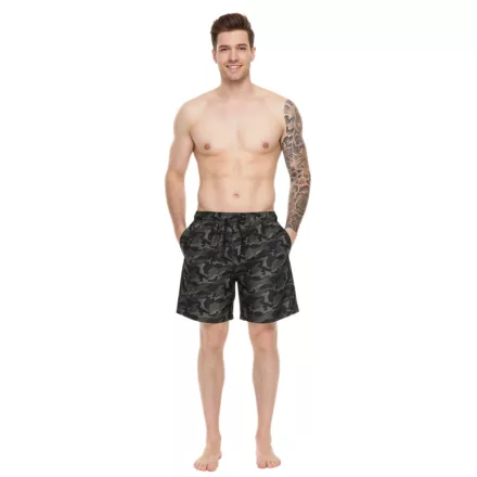 Pierre Cardin férfi Camouflage Swim Sort Rövidnadrág LA203937 Khaki Méret: XL