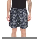 Pierre Cardin férfi Camouflage Swim Sort Rövidnadrág LA203937 kék/Khaki Méret: M