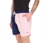 Pierre Cardin férfi Swim Sort Rövidnadrág, stílusos Swim Sort Rövidnadrág, LA205027 Navy/rózsaszín Méret: XL