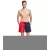 Pierre Cardin férfi Swim Sort Rövidnadrág, trendi Swim Sort Rövidnadrág LA205027 piros/Navy Méret: S