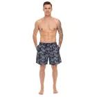 Pierre Cardin férfi Camouflage Swim Sort Rövidnadrág LA203937 kék/Khaki-zöld vagy Khaki/zöld Méret: L