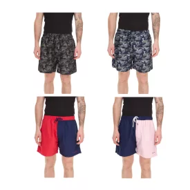   Pierre Cardin férfi Camouflage Swim Sort Rövidnadrág LA203937 kék/Khaki-zöld vagy Khaki/zöld Méret: XL