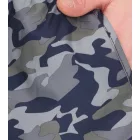 Pierre Cardin férfi Camouflage Swim Sort Rövidnadrág LA203937 kék/Khaki-zöld vagy Khaki/zöld Méret: XL