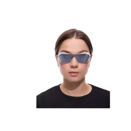 adidas női napszemüveg, tükrös szemüvegkeret, strand fürdőruha szemüvegkeret   lencsék, rimless szemüvegkeret  márka logo, szűrő kategória 2, vacation szemüvegkeret EW3511 fehér/kék/ezüst Méret: N
