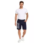 GEOGRAPHICAL NORWAY Quara férfi Swim nadrág  Logo Print, Swim Sort Rövidnadrág  zseb, Swim Sort Rövidnadrág 001 Navy Méret: L