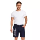 GEOGRAPHICAL NORWAY Quara férfi Swim nadrág  Logo Print, Swim Sort Rövidnadrág  zseb, Swim Sort Rövidnadrág 001 Navy Méret: M