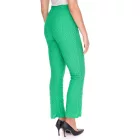 Aniston CASUAL Női Nyári Nadrág, Bootcut Nadrág, Könnyű, Szélesedő Nadrág, Magas Derék, 61443431 Zöld Méret:48