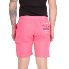 GEOGRAPHICAL NORWAY Quara/Quoyal férfi Swim nadrág  Logo Print, Swim Sort Rövidnadrág  zseb, Swim Sort Rövidnadrág, Navy/rózsaszín Méret: M