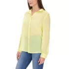 Aniston SELECTED női Summer blúz, hosszú-Sleeved Ing  Kent nyaklánc, Summery alap blúz 13456949 sárga Méret: 44