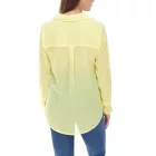 Aniston SELECTED női Summer blúz, hosszú-Sleeved Ing  Kent nyaklánc, Summery alap blúz 13456949 sárga Méret: 44
