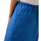 Aniston alkalmi női Cargo Szoknya, Summer Szoknya, Midi-hossz pamut Szoknya  Elastic Waistband, 77100947 kék Méret: 36