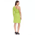 Aniston alkalmi női Summer ruha, trendi egy-válltáska Mini ruha 71366612 zöld Méret: 48