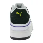 PUMA SLIPSTREAM ódi bőr Cipő  a Retro Vibe alkalmi edzőcipő edző cipő  Colorful jelölők fűző-Up Cipő 393266 fehér/lila vagy fehér/zöld Méret: 41