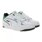 PUMA SLIPSTREAM ódi bőr Cipő  a Retro Vibe alkalmi edzőcipő edző cipő  Colorful jelölők fűző-Up Cipő 393266 fehér/lila vagy fehér/zöld Méret: 41