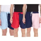 Pierre Cardin férfi Swim Sort Rövidnadrág, trendi Swim Sort Rövidnadrág LA205027 piros/Navy, Navy/rózsaszín, vagy kék Méret: S