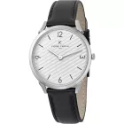 Pierre Cardin férfi óra karóra in ajándék doboz, analóg Quartz óra karóra  bőr szíj, 3 ATM, 40mm vagy 39mm, ezüst/arany, fekete, vagy ezüst/fekete Méret: N