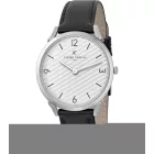 Pierre Cardin férfi óra karóra in ajándék doboz, analóg Quartz óra karóra  bőr szíj, 3 ATM, 40mm vagy 39mm, ezüst/arany, fekete, vagy ezüst/fekete Méret: N