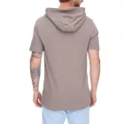 EIGHT2NINE férfi Hooded Pulóver, nadrág-Sleeved pamut pulóver, póló, pulóver, Summer pulóver H10014L22462AEN 21300 világos barna Méret: M