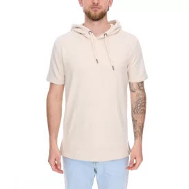   EIGHT2NINE férfi nadrág-Sleeved pamut pulóver, póló, Summer pulóver H10014L22462AEN világos szürke, Khaki, barna, vagy bézs Méret: S