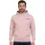 SUBLEVEL férfi Hooded pamut pulóver  zseb H10014T21326A1 13300 rózsaszín Méret: M