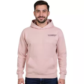   SUBLEVEL férfi Hooded pamut pulóver  zseb H10014T21326A1 13300 rózsaszín Méret: S