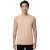 férfi Tank Top, nadrág-Sleeved Ing, Simple Summer Top, pamut Ing R-15286, világos narancssárga Méret: XXL