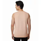 férfi Tank Top, nadrág-Sleeved Ing, Simple Summer Top, pamut Ing R-15286, világos narancssárga Méret: XXL