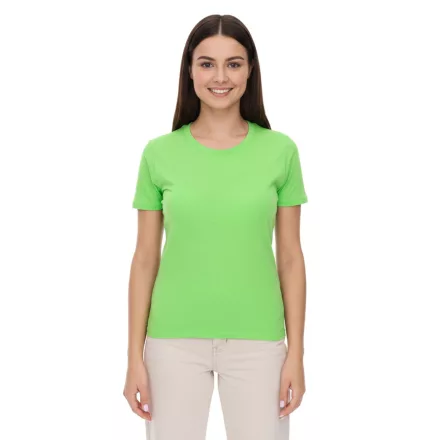 ELEVATE Heros női póló, Plain pamut Ing, 150 g/m², alap Ing, Undershirt, 3802968 Apple zöld Méret: XL