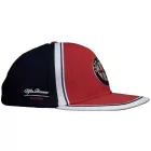 ALFA ROMEO Baseball sapka nőknek vagy férfi  Logo elülső oldalán, pamut sapka AFRCPF52, sötét kék/piros/fehér Méret: N