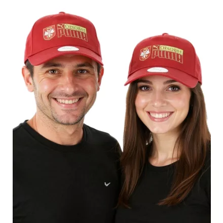 PUMA Serbia Trucker sapka  Serbia Crest 024287 03 bordó piros Méret: N