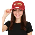 PUMA Serbia Trucker sapka  Serbia Crest 024287 03 bordó piros Méret: N