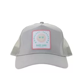   Beechfield Baseball sapka, pamut sapka  "MARY JANE BERLIN" Trucker-sapka Embroidery, szürke Méret: N