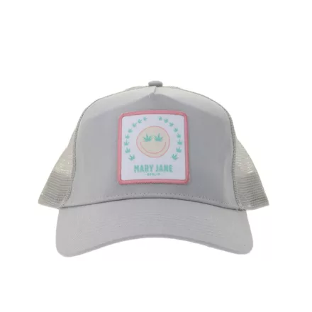 Beechfield Baseball sapka, pamut sapka  "MARY JANE BERLIN" Trucker-sapka Embroidery, szürke Méret: N