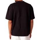 MARY JANE BERLIN férfi póló, pamut Ing, nadrág-Sleeved Ing, túlméretezett Fit, 2406-4-T2-05, fekete Méret: M