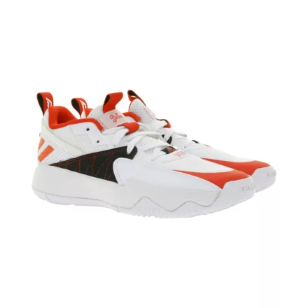 adidas Dame Certified Extreme 2.0 Férfi Kosárlabda Cipő, Fenntartható Damian Lillard Stílusú Beltéri Cipő Bounce Talppal, GY8965 Fehér/Piros Méret:42