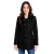 női kabát  Teddy szörme nyaklánc, szintetikus Lambskin dzseki kabát Kabát, Autumn Parka 939077 fekete Méret: 58