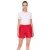 Outfitter OCEAN FABRICS női Training Sort Rövidnadrág, Sustainable sport nadrág, Tahi Match, OUT-W-1032-OTW, piros Méret: S