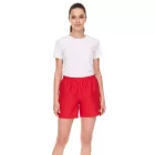 Outfitter OCEAN FABRICS női Training Sort Rövidnadrág, Sustainable sport nadrág, Tahi Match, OUT-W-1032-OTW, piros Méret: XS