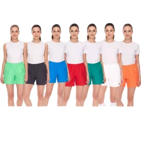   Outfitter OCEAN FABRICS női Training Sort Rövidnadrág: Sustainable Tahi Match sport Sort Rövidnadrág OUT-W-1032-OTW in zöld, piros, narancssárga, fehér, kék, vagy Anthracite Méret: S