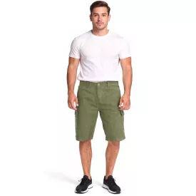  U.S. POLO ASSN. férfi Leisure Cargo Sort Rövidnadrág, Lightweight Leisure Sort Rövidnadrág  U.S. Polo Embroidery, Sort Rövidnadrág 143 68147 52661 149 Khaki Méret: M